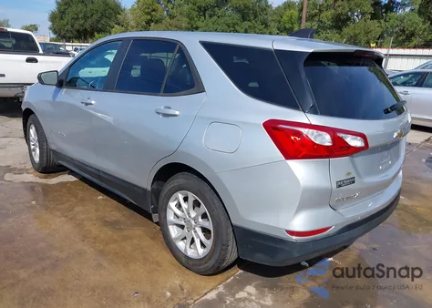 2020 Chevrolet Equinox Fwd Ls из США, поврежденный, VIN 3GNAXHEVXLS653233